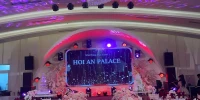 DỰ ÁN MÀN HÌNH LED & ÁNH SÁNG TIỆC CƯỚI HỘI AN PALACE — DO ĐÈN SÂN KHẤU CQ THI CÔNG & LẮP ĐẶT