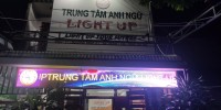 THI CÔNG MÀN HÌNH ĐÈN LED QUẢNG CÁO NGOÀI TRỜI P5 TẠI TRUNG TÂM ANH NGỮ LIGHT UP ĐÀ NẴNG