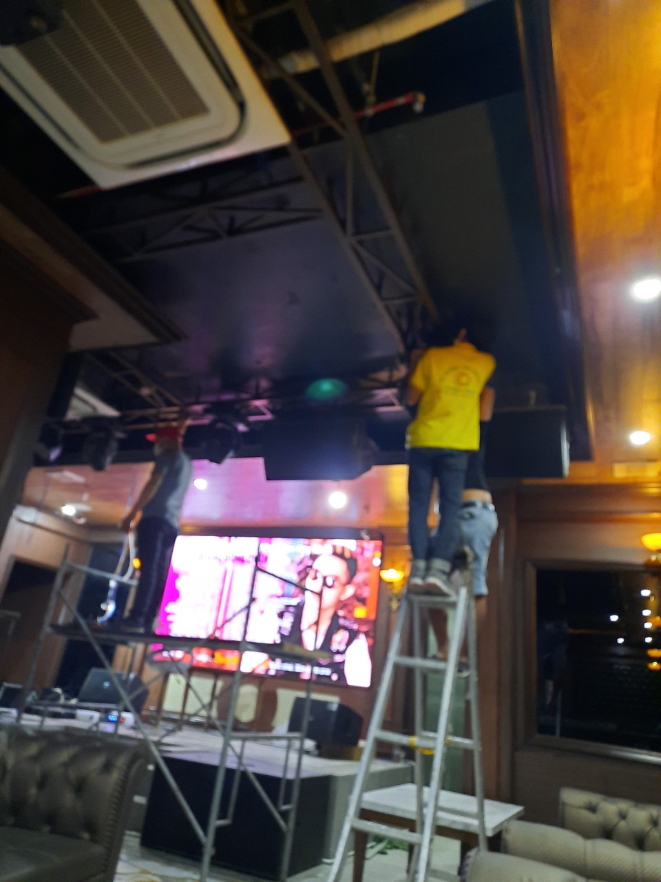 THI CÔNG MÀN HÌNH LED PUB TẠI THỊ TRẤN HÀ LAM, TỈNH QUẢNG NAM