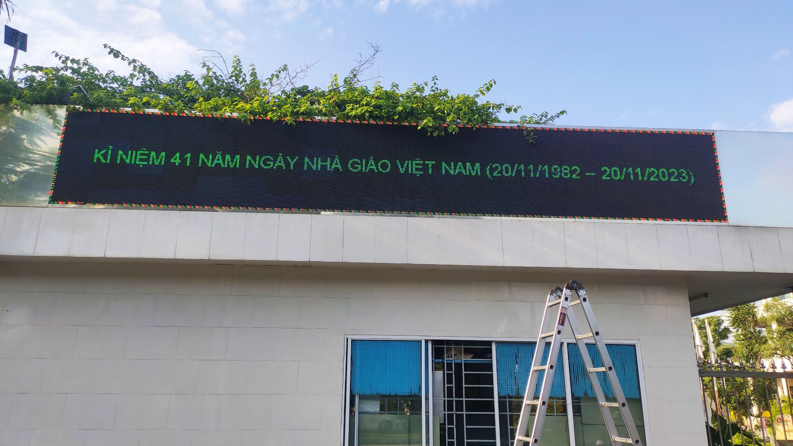 LẮP ĐẶT, SỬA CHỬA, BẢO HÀNH, MÀN HÌNH LED P4 TẠI ĐẠI HỌC SƯ PHẠM - ĐÀ NẴNG